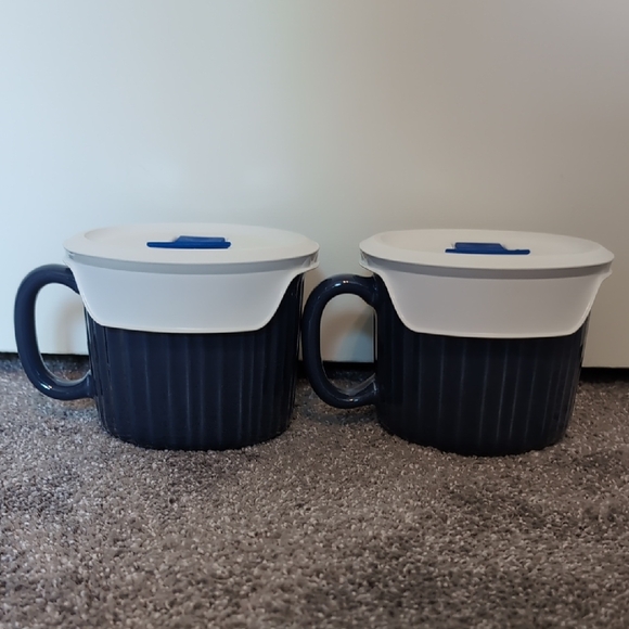 Corningware 20 oz Soup Mugs - Picture 1 of 3